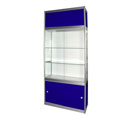 Mietm�bel - hohe Vitrine